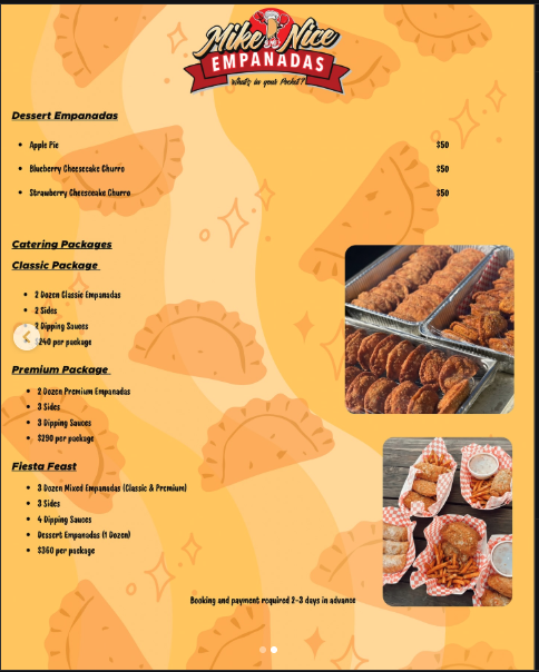 Catering food spread
