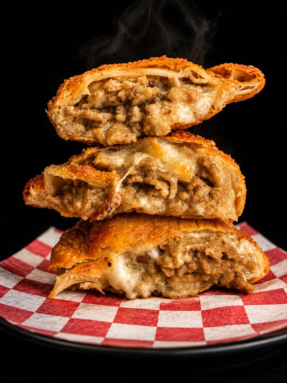 Philly Cheesesteak empanada