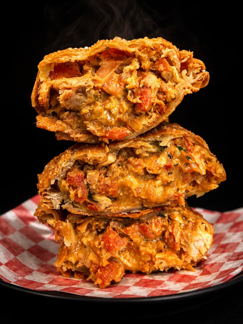Pollo Loco chicken and cheese empanada